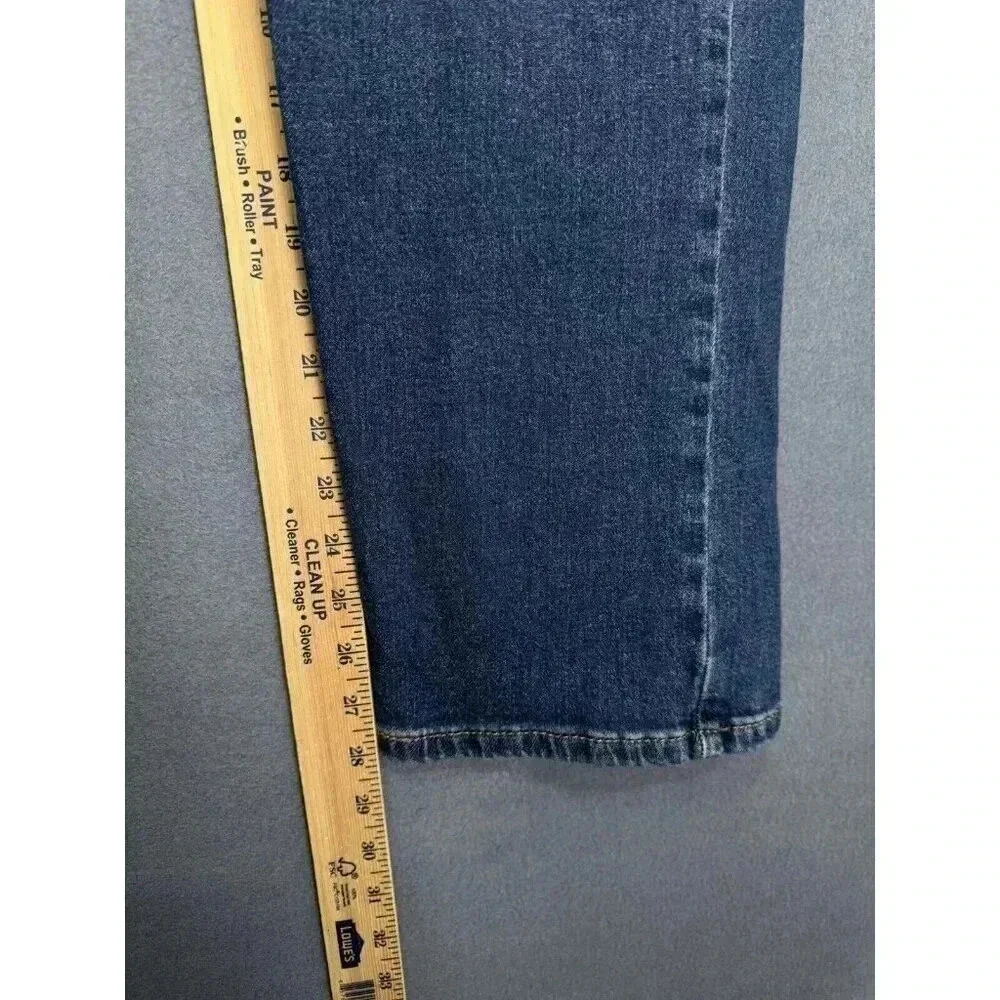 Levis 505 Jeans Mens 38x30 Blue Regular Straight Leg Denim Cotton